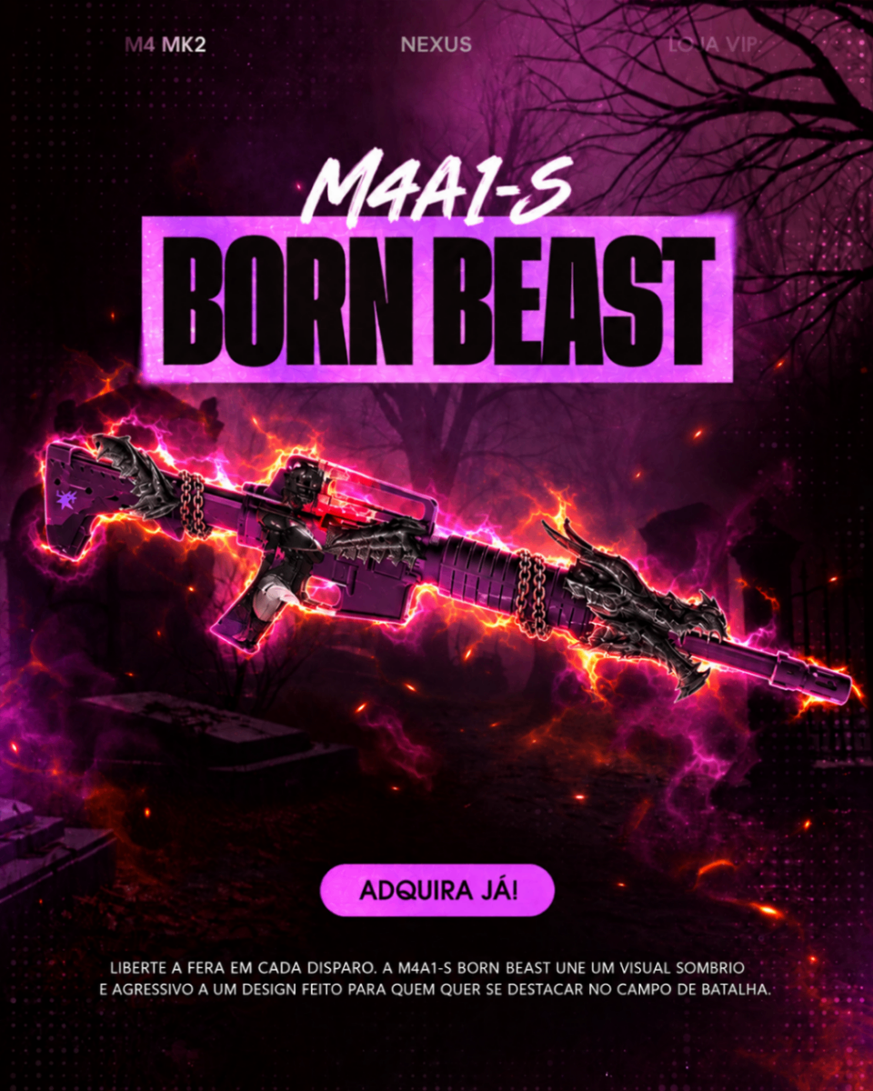 M4A1-S BORN BEAST